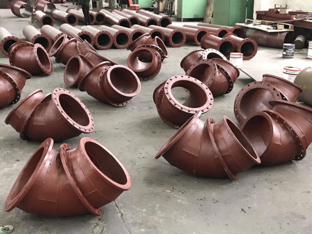耐磨管道的種類很多：稀土合金耐磨管、燒結陶瓷管、雙金屬耐磨管等。